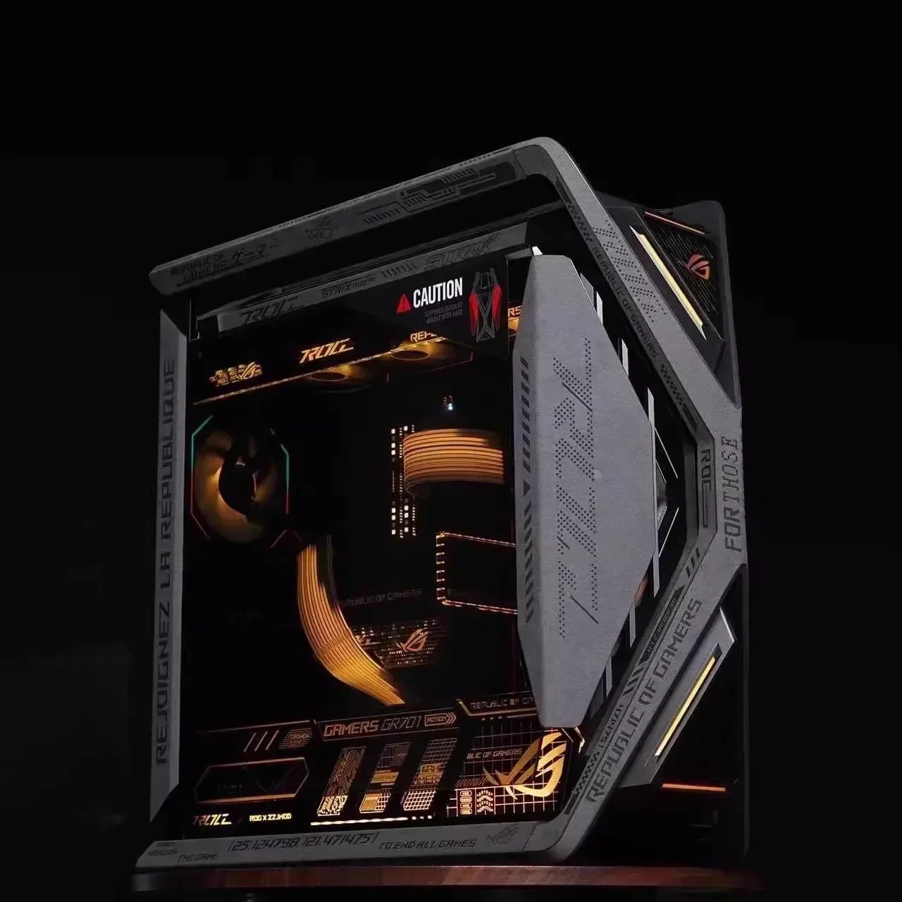 Retro Gaming Pc Case - 15pcs DIY Stickers For ASUS HYPERION