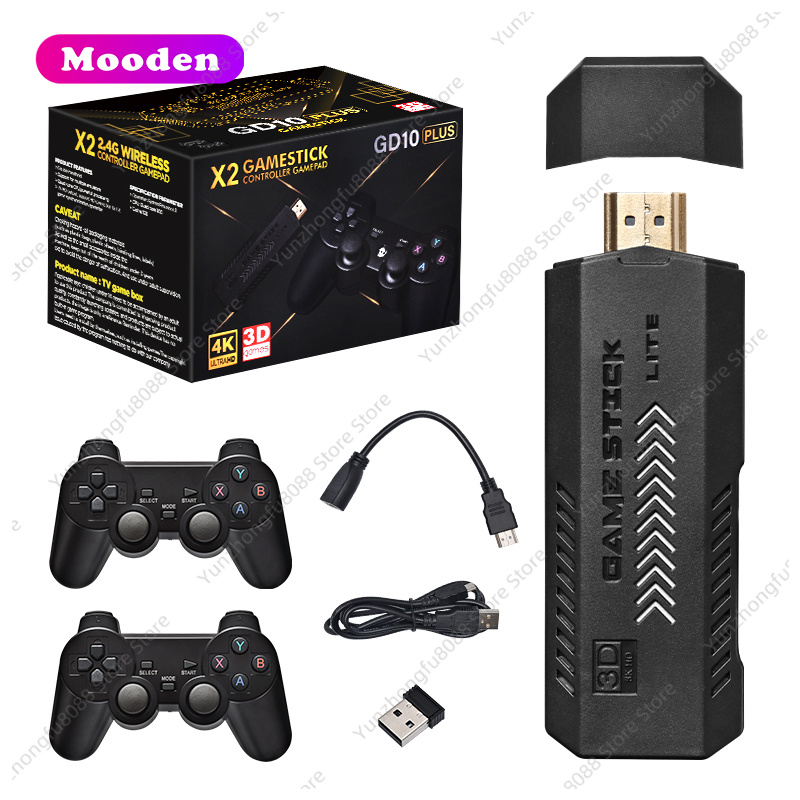 L GD10 Plus Game Stick 4k Blac - đánh giá và giá Retro Gaming Stick