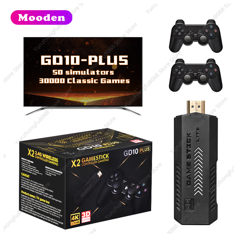 L GD10 Plus Game Stick 4k Blac - đánh giá và giá Retro Gaming Stick