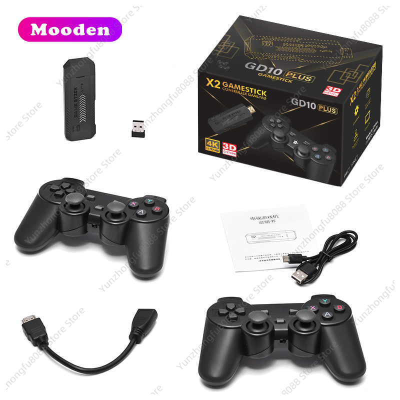 L GD10 Plus Game Stick 4k Blac - đánh giá và giá Retro Gaming Stick