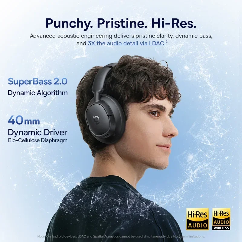 Baseus EH10 NC ANC Wireless He - đánh giá và giá Retro Gaming Headset