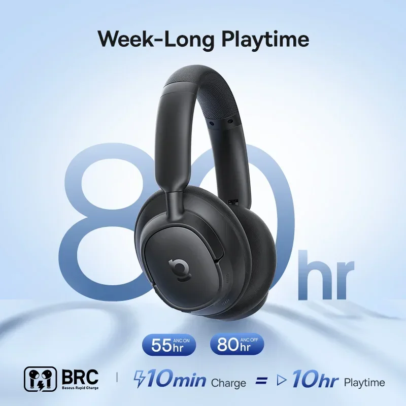 Baseus EH10 NC ANC Wireless He - đánh giá và giá Retro Gaming Headset