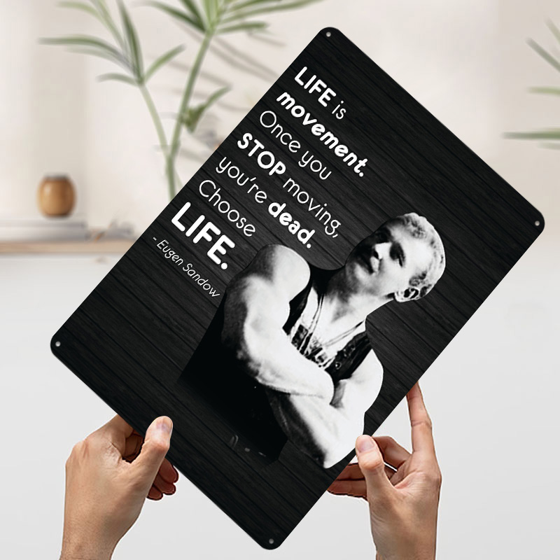 Eugen Sandow Words Printed Pos - đánh giá và giá Retro Gaming Words