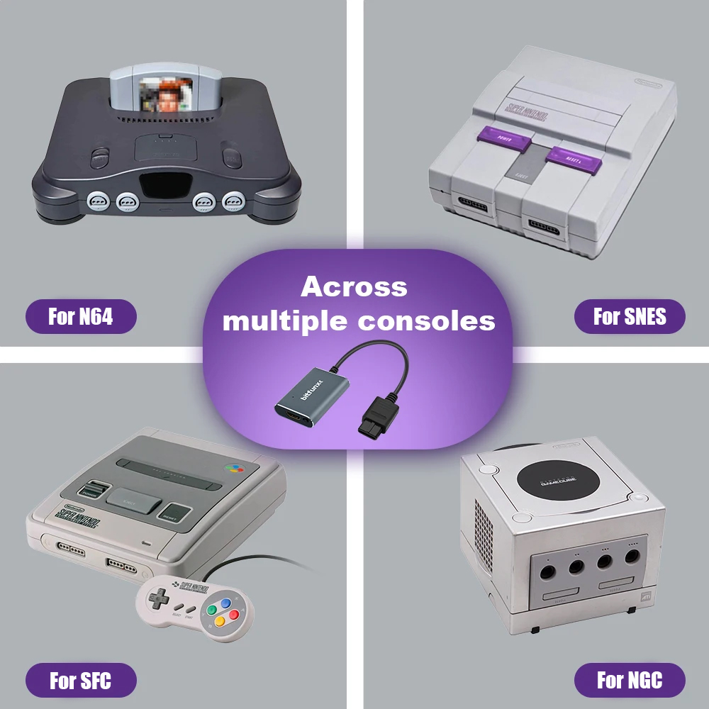 Bitfunx 720P Svideo / AV To HD - đánh giá và giá Retro Gaming Fun