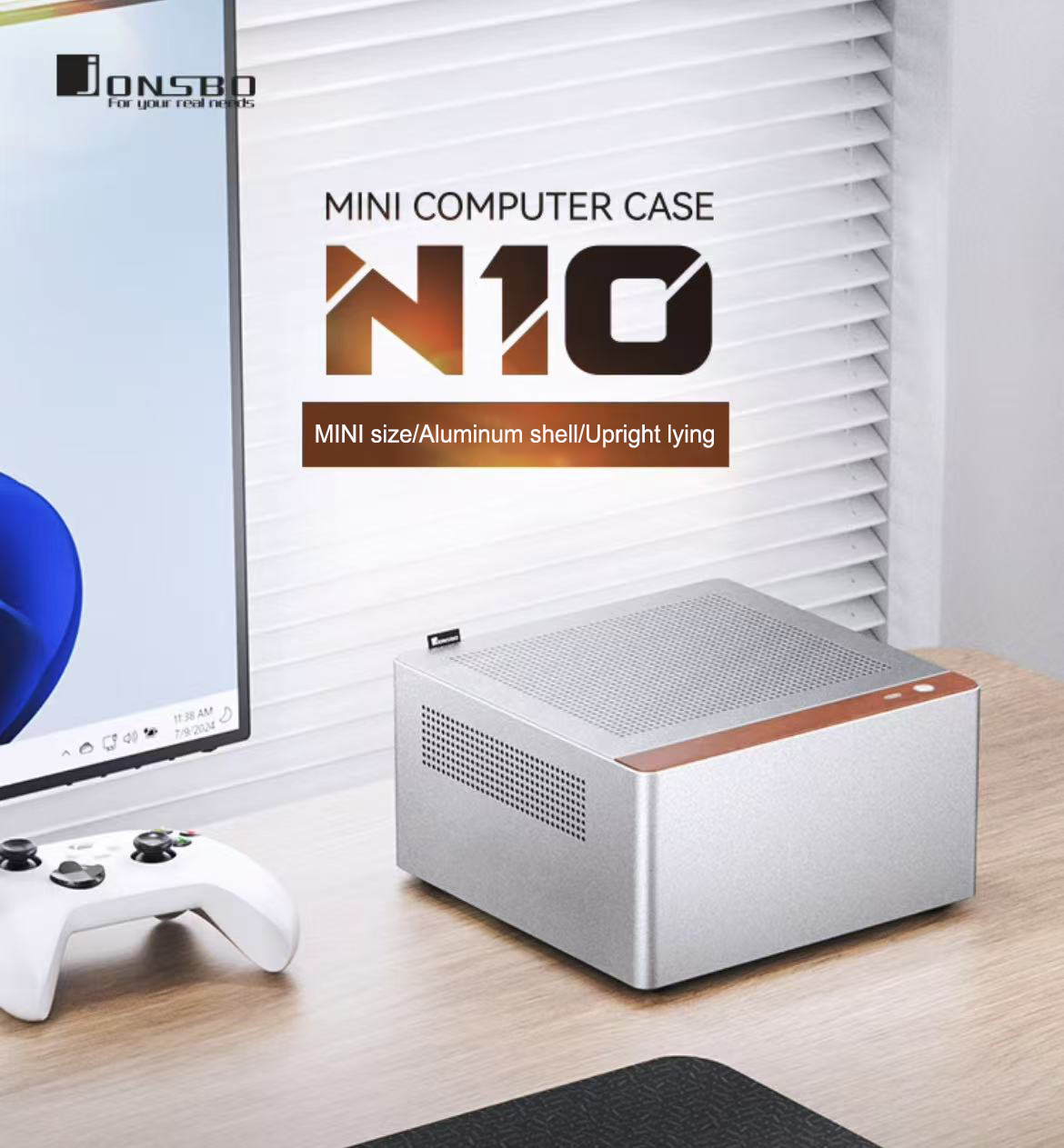 JONSBO N10/NV10 ITX Mini Chass - đánh giá và giá Retro Gaming Pc Case