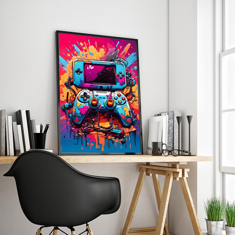 Graffiti Colorful Game Control - đánh giá và giá Retro Gaming Headset