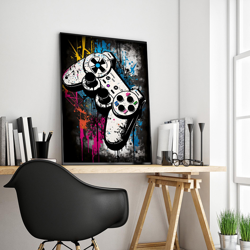 Graffiti Colorful Game Control - đánh giá và giá Retro Gaming Headset