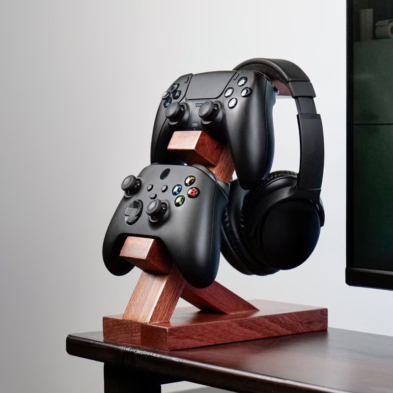 Wooden Controller Stand Multif - đánh giá và giá Retro Gaming Headset