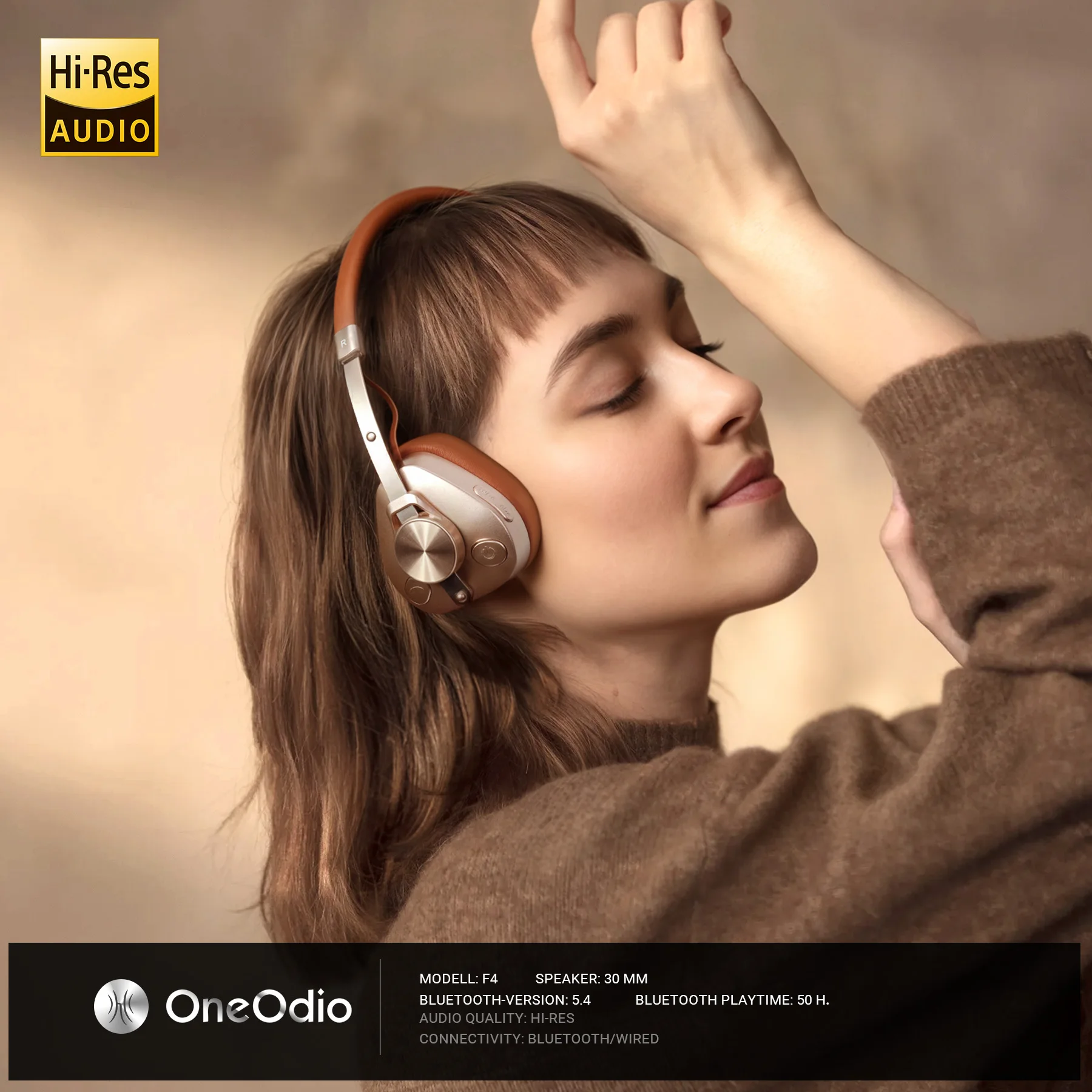 Oneodio F4 Retro Wireless Blue - đánh giá và giá Retro Gaming Headset