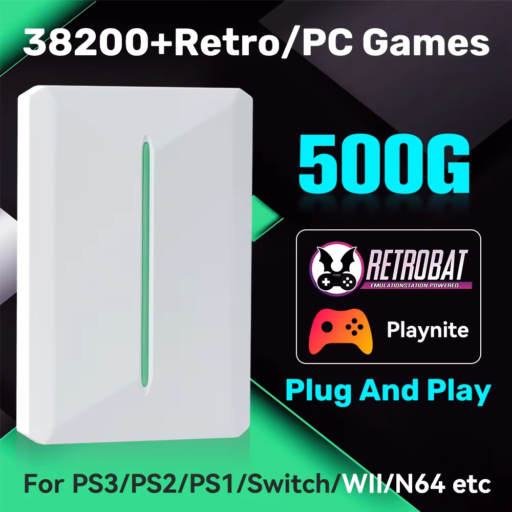 JMachen PR500G Retro Game Hard - đánh giá và giá Retro Gaming Hdd