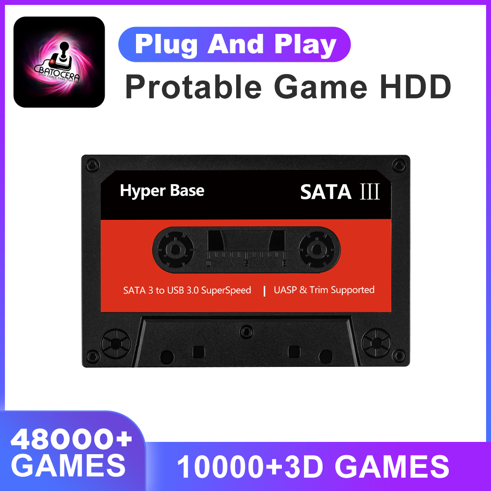 Batocera 35.Linux 500G HDD Gắn - đánh giá và giá Retro Gaming Hdd