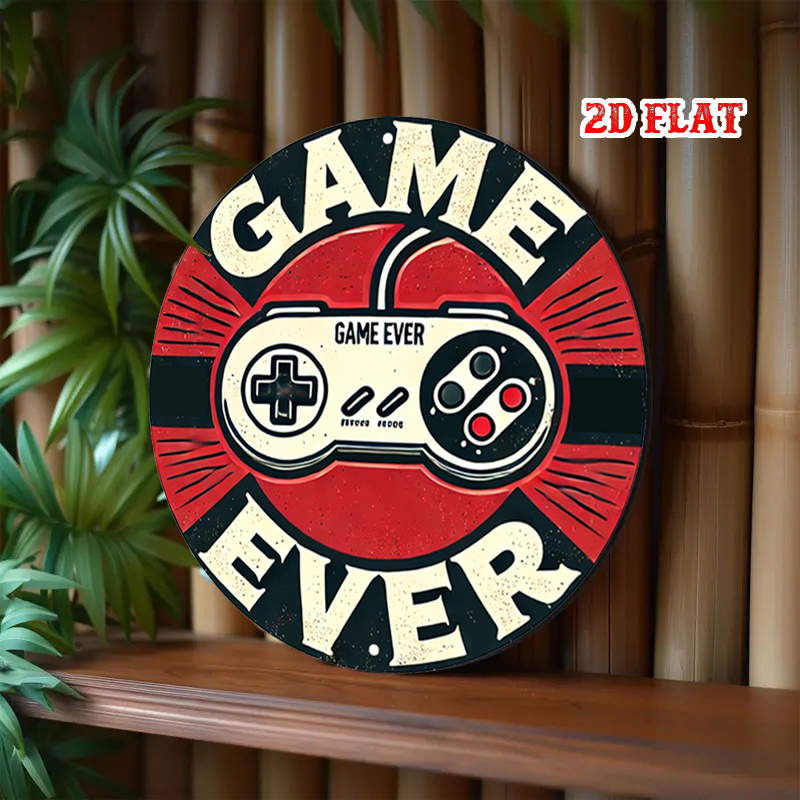 2D Flat 1pc Retro Gaming Round - đánh giá và giá Retro Gaming Fun