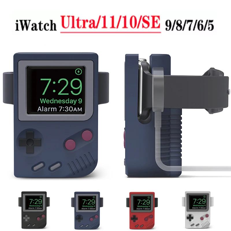 Silicone Holder for IWatch Cha - đánh giá và giá Retro Gaming Fun