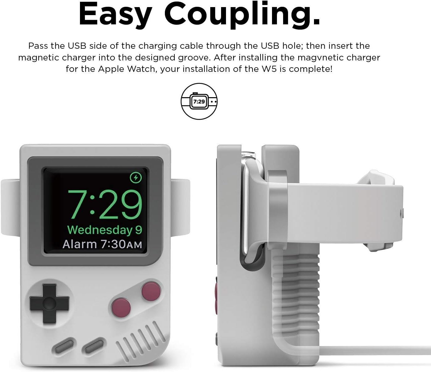 Silicone Holder for IWatch Cha - đánh giá và giá Retro Gaming Fun