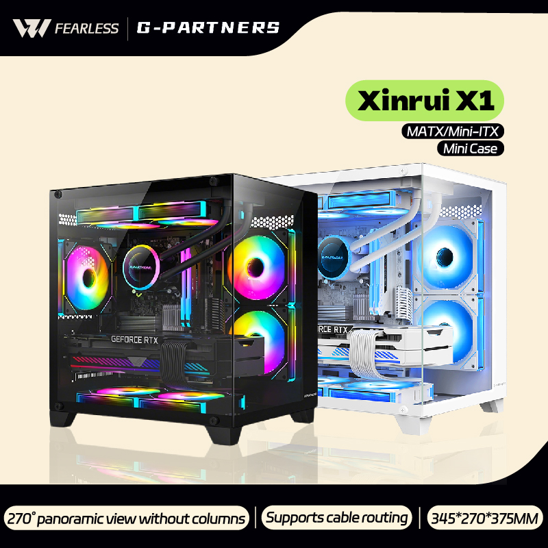 G-PARTNERS Xinrui X1 MATX Mini - đánh giá và giá Retro Gaming Pc Case