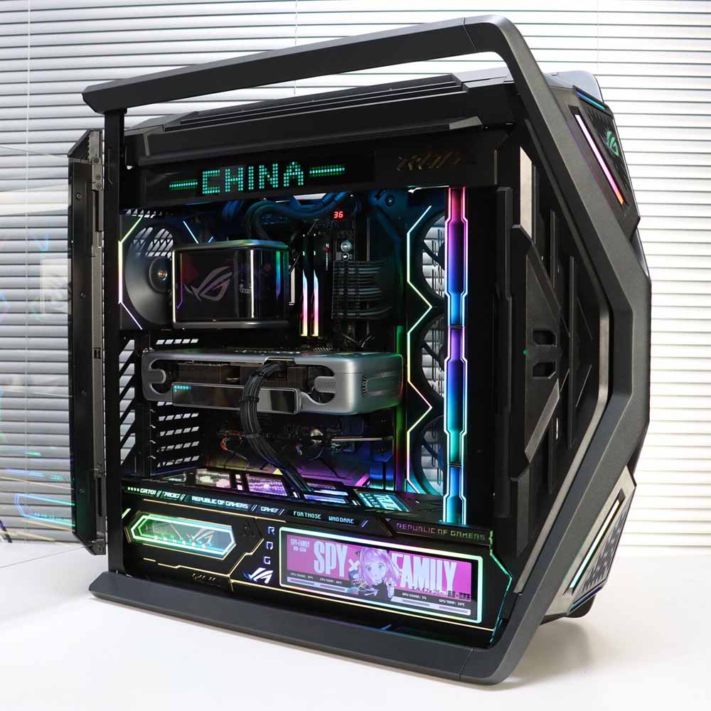 for ROG Strix HYPERION GR701 C - đánh giá và giá Retro Gaming Pc Case