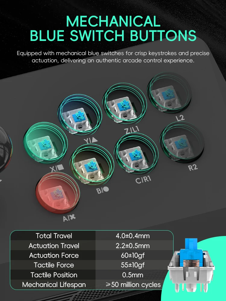Wireless Y3A Max Arcade Stick  - đánh giá và giá Retro Gaming Stick