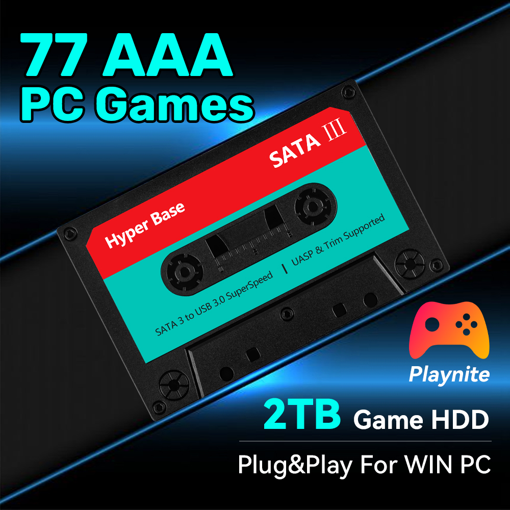 2TB Game Hard Drive With 77 PC - đánh giá và giá Retro Gaming Hdd