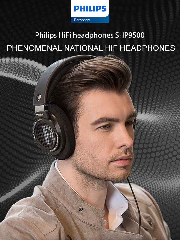 Philips SHP9500 Headphone HiFi - đánh giá và giá Retro Gaming Headset