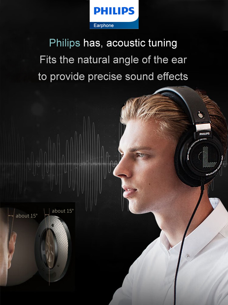 Philips SHP9500 Headphone HiFi - đánh giá và giá Retro Gaming Headset