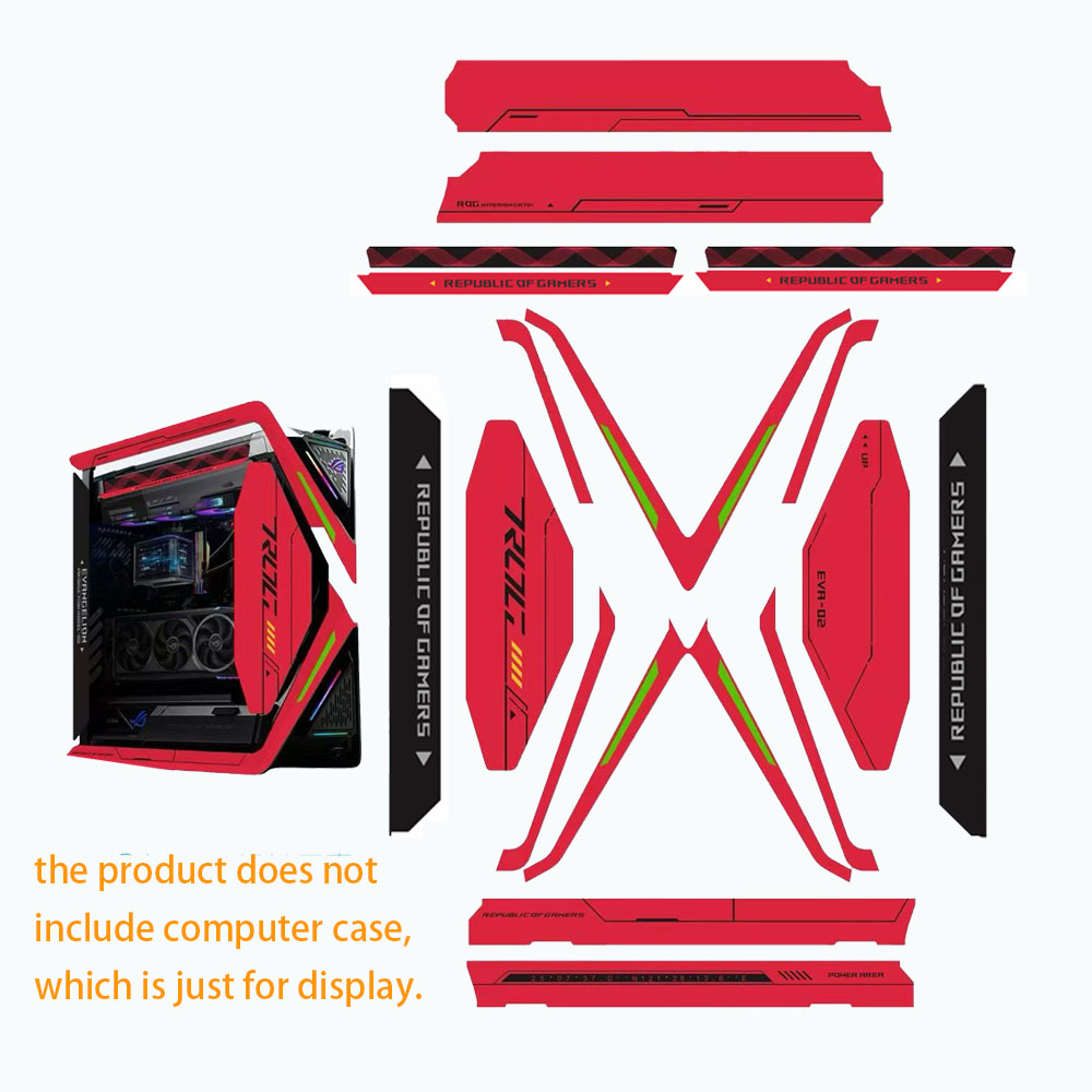15pcs DIY Stickers For ASUS HY - đánh giá và giá Retro Gaming Pc Case