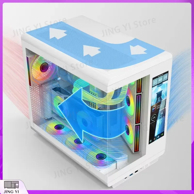 ATX Gaming PC Case Tower with  - đánh giá và giá Retro Gaming Pc Case